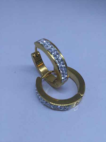 گوشواره حلقه ای استیل