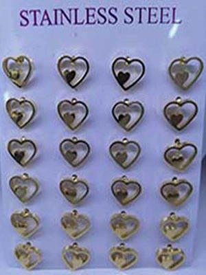 گوشواره میخی استیل